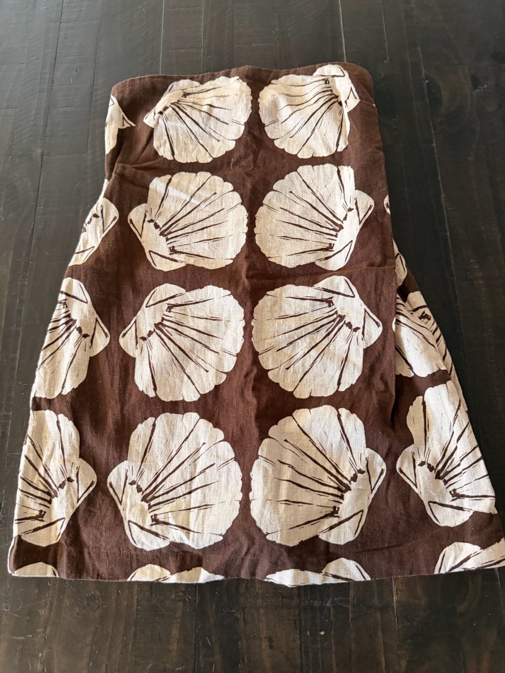 Abercrombie & Fitch Linen Blend Shell Skort
